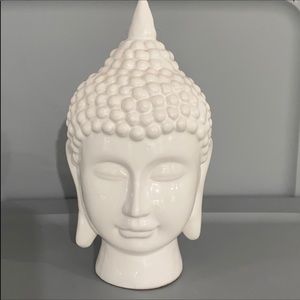 Ceramic Buddha Head Meditation Yoga Art Decor